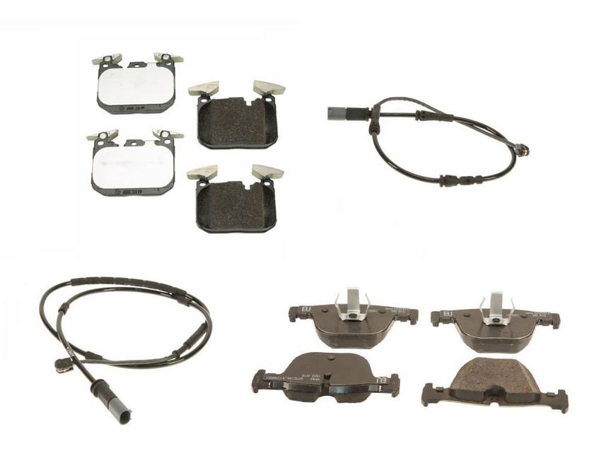 BMW Disc Brakes Kit - Pads Front and Rear